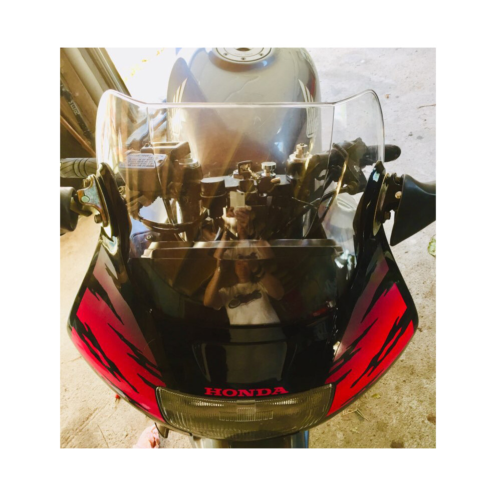 (Transparent) Windscreen For 1991 1992 1993 1994 Honda Cbr600f F2 Cbr 600 F 2 Wind 8730012194566