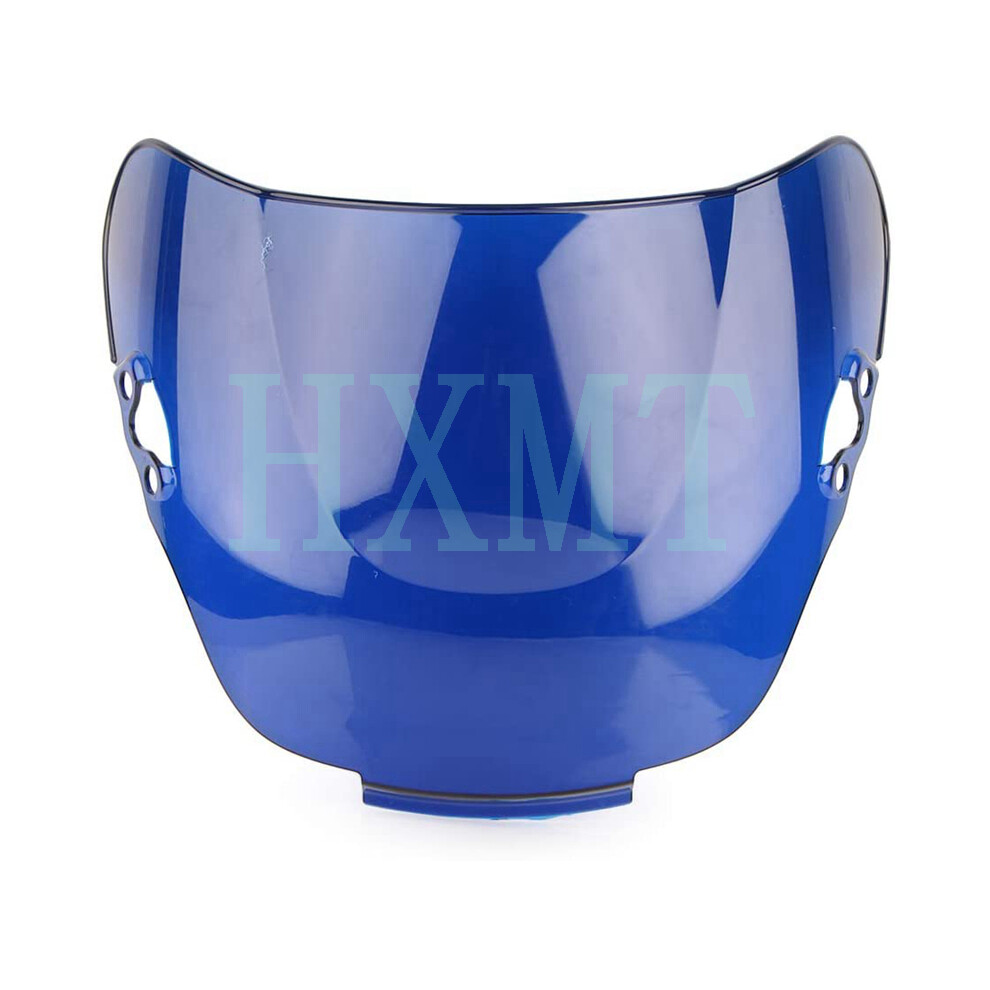 Maxpower (Blue) For Honda Cbr 600 F2 1991 1992 1993 1994 Black Motorcycle Windshield Windscreen