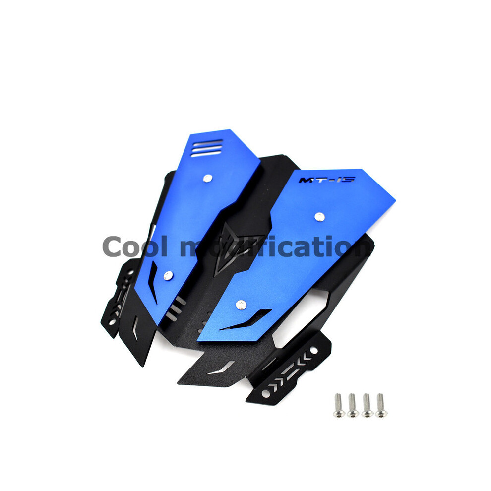 Maxpower (Blue) Motorcycle Accessories Aluminum Alloy Screen Windscreens Wind Deflector