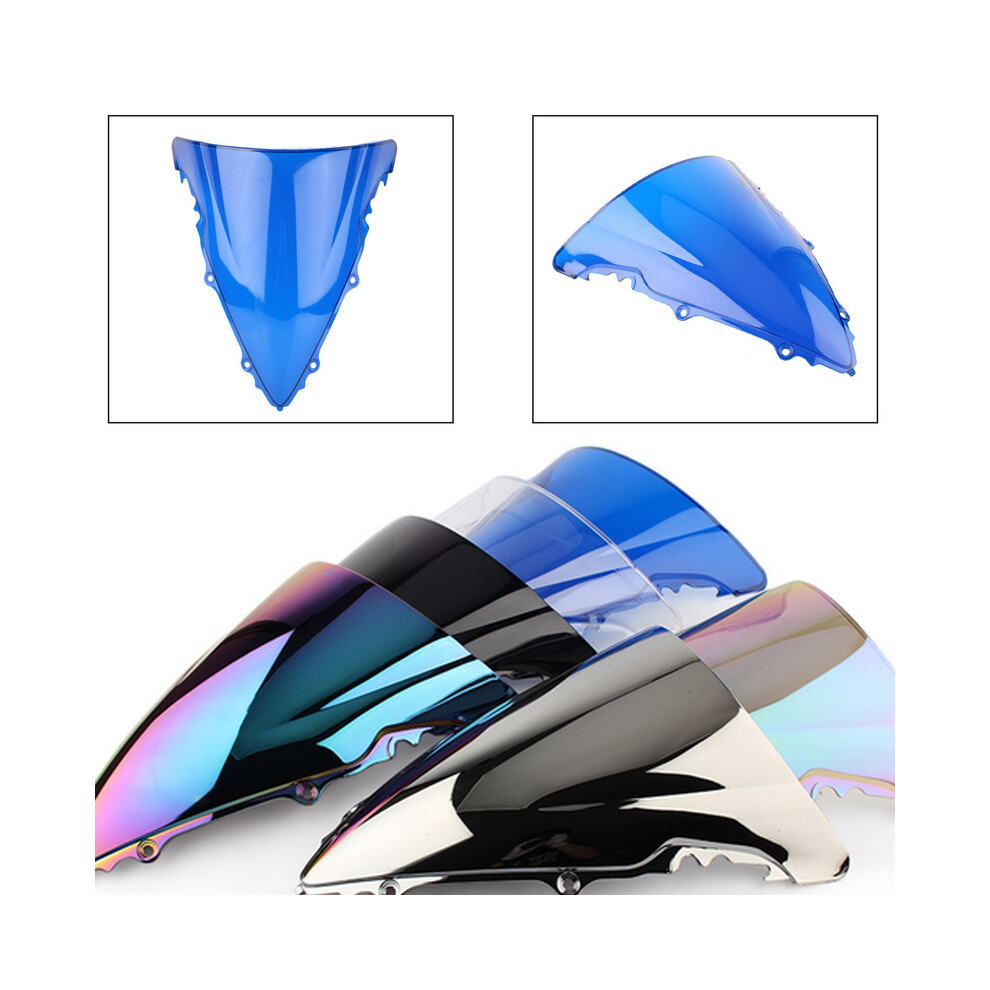 Maxpower (Blue) For Yamaha Yzf-R6 Yzf R6 Yzfr6 2003 2004 2005 Motorcycle Double Bubble