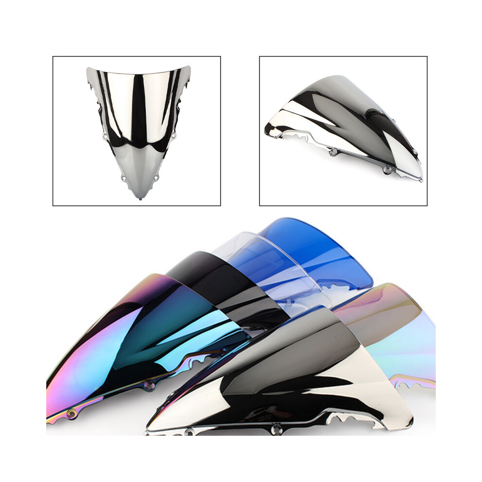 (Silver) For Yamaha Yzf-R6 Yzf R6 Yzfr6 2003 2004 2005 Motorcycle Double Bubble Silver 8730012166341