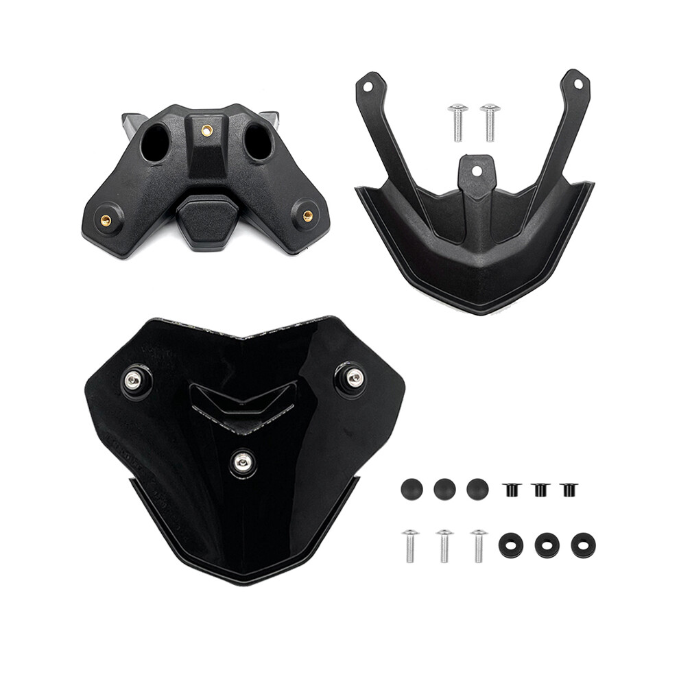 Maxpower (Black 1 Set) For Bmw F900r F 900R F900 R 2020 2021 New Motorcycle Windscreen Windshield