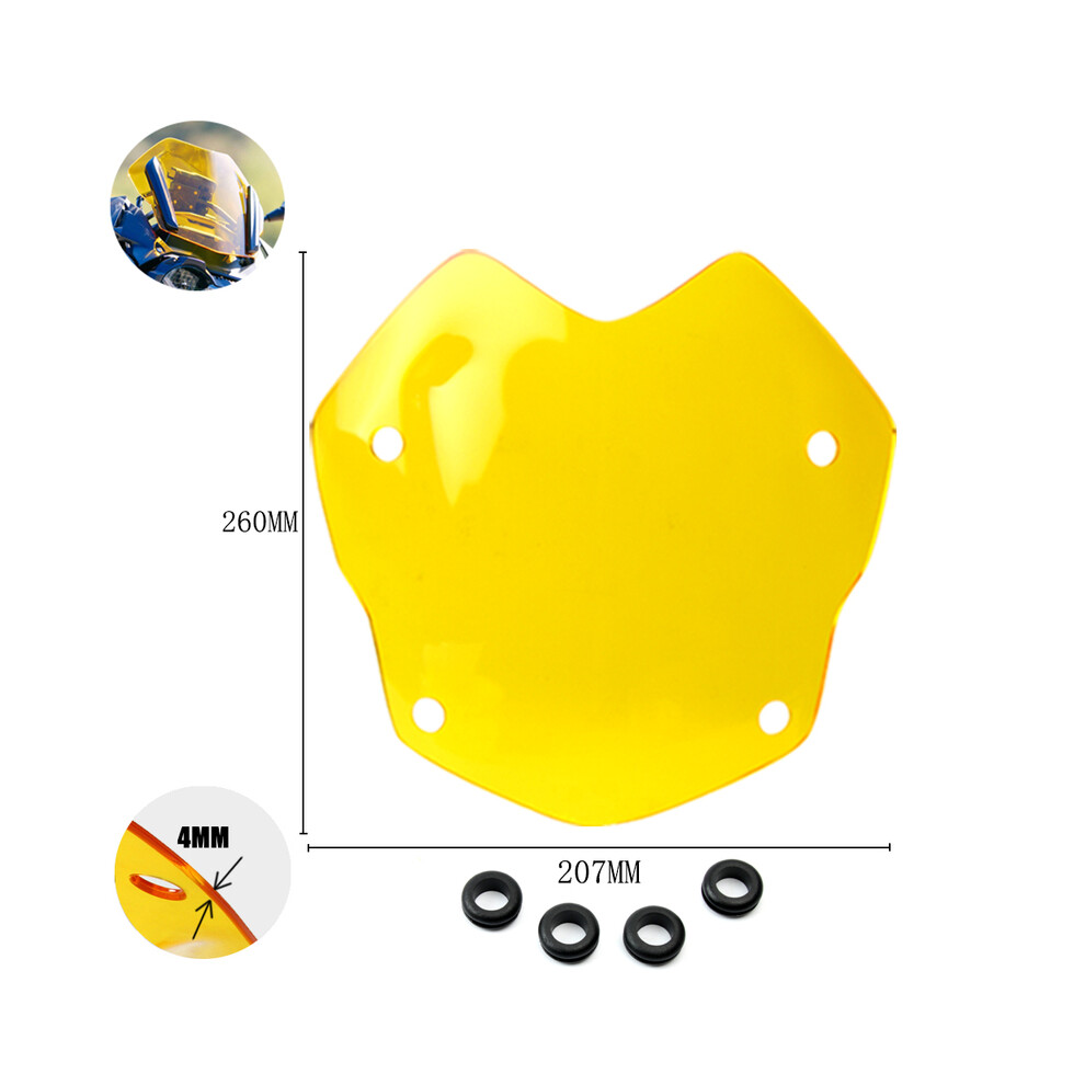 Maxpower (Yellow) R1200gs R 1200 Gs Lc R1250gs Adv Adventure Windscreen Windshield For Bmw