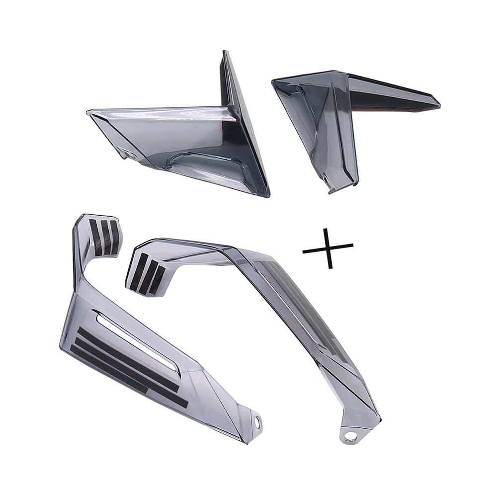 Maxpower (Ab Smoked) New Forza750 Motorcycle Air Deflector Kit Fit For Honda Forza 750 Black