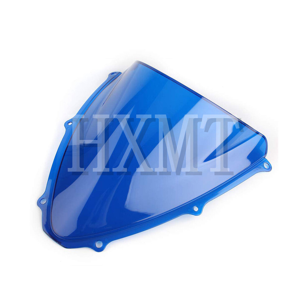 Maxpower (Blue) For Suzuki Gsxr 600 750 R K6 2006 2007 06 07 Black Motorcycle Windshield