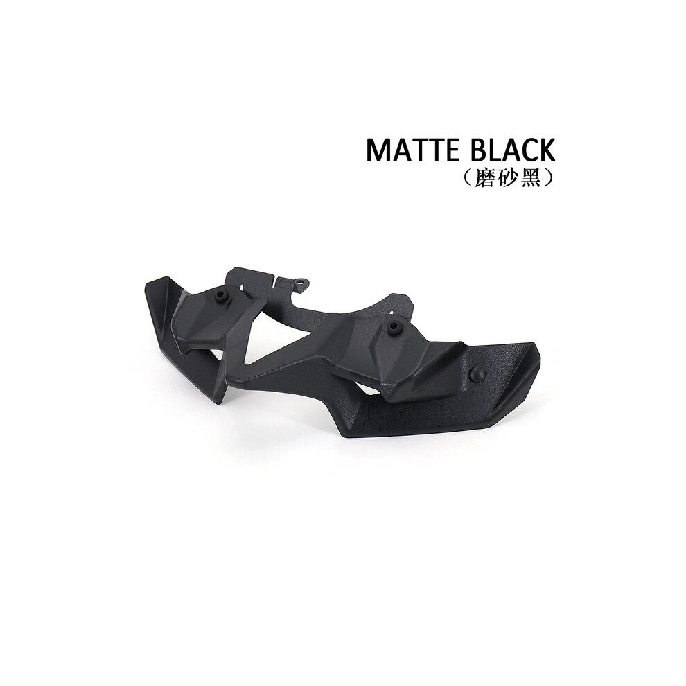 Maxpower (Matte ) Carbon Fiber Motorcycle Z 900 Naked Front Spoiler Winglet Aerodynamic Black