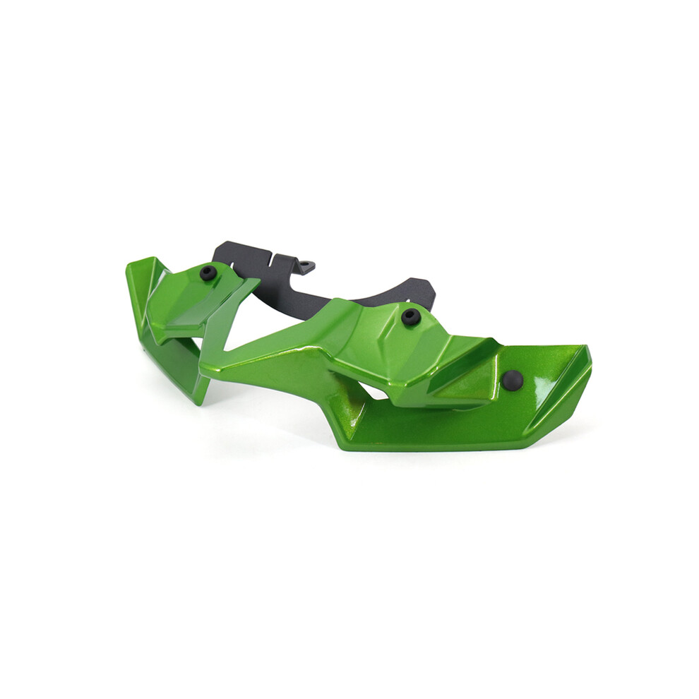 Maxpower (Green) Carbon Fiber Motorcycle Z 900 Naked Front Spoiler Winglet Aerodynamic Green