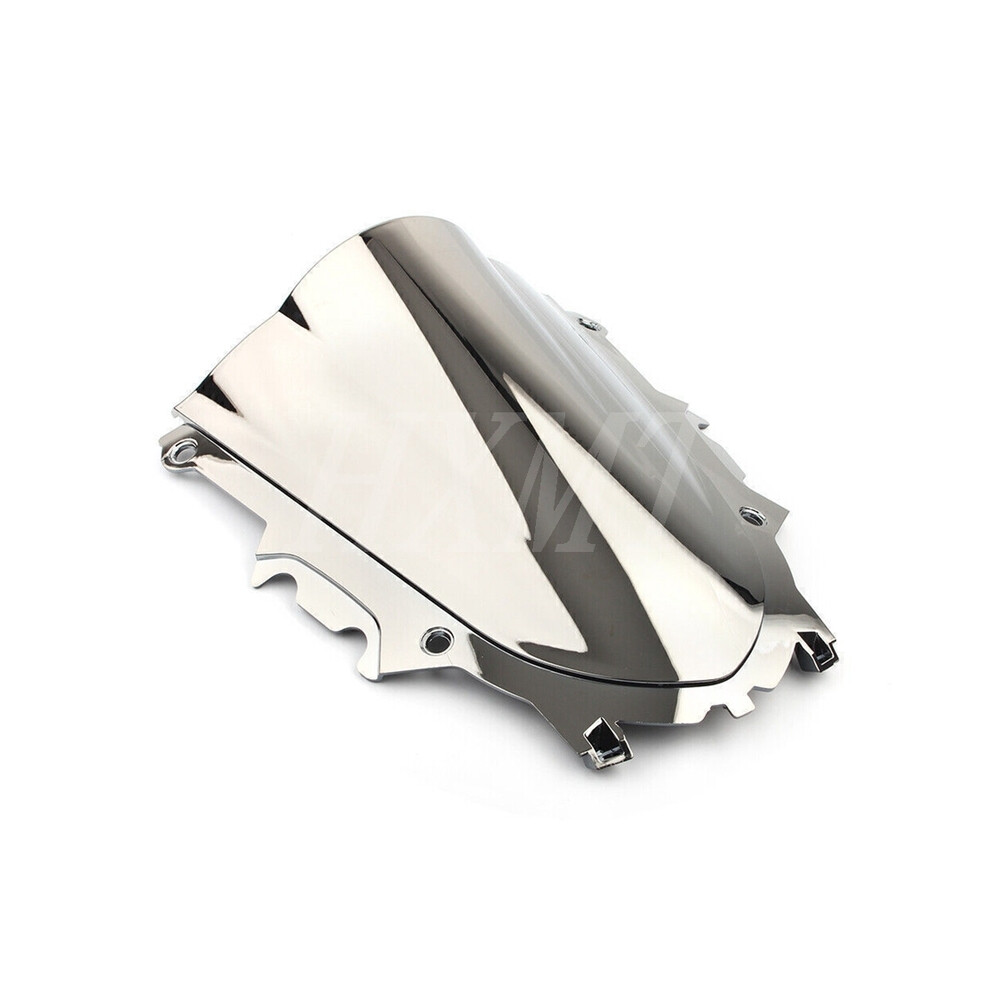 Maxpower (Silver) For Yamaha Yzf R25 R3 2019 2020 2021 2022 2023 Black Motorcycle Windshield