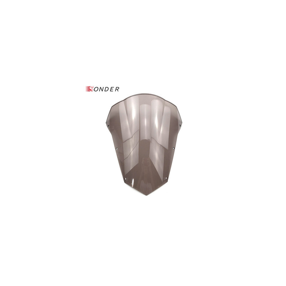 (Smoke) For Yamaha Motorcycle Double Bubble Smoke Windshield Windscreen Screen 8730012165115