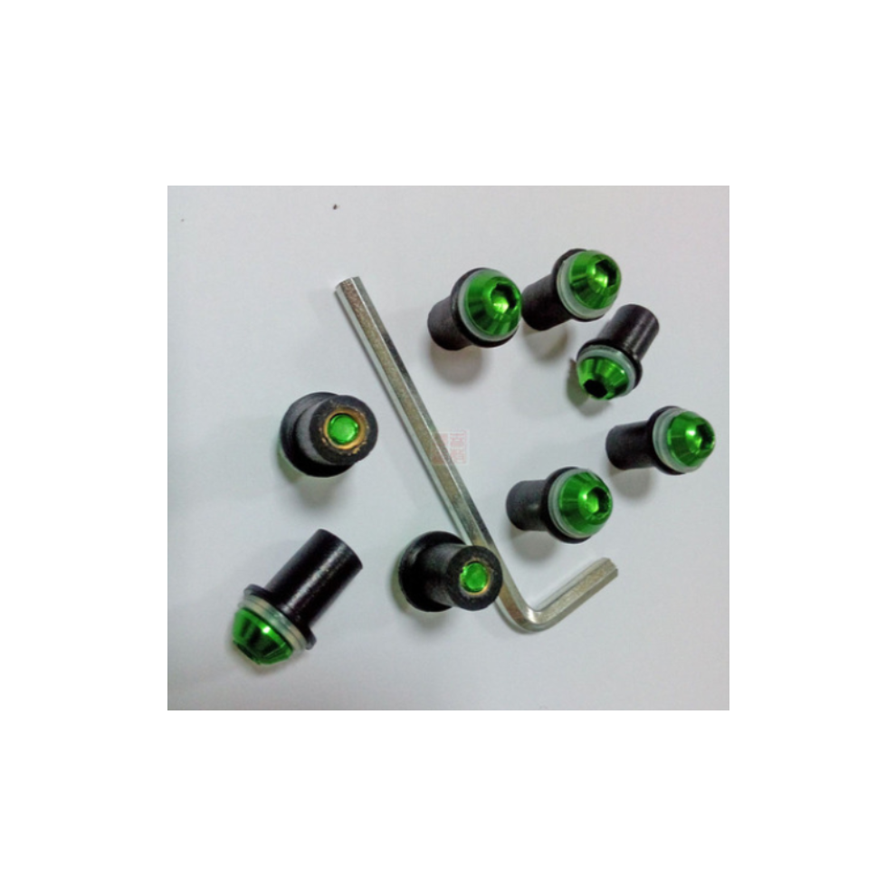 ( Screws) For Honda Cbr600f4i Cbr600 Cbr 600 F4i 2001-2006 2002 2003 2004 2005 01 Green 8730012213038