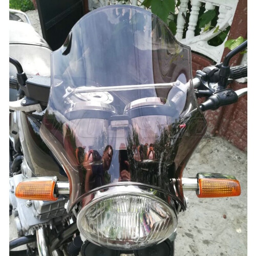 (Smoke) Windshield Windscreen Screen For 1993 - 2017 Honda CBF600 CBF600N CBF500 2