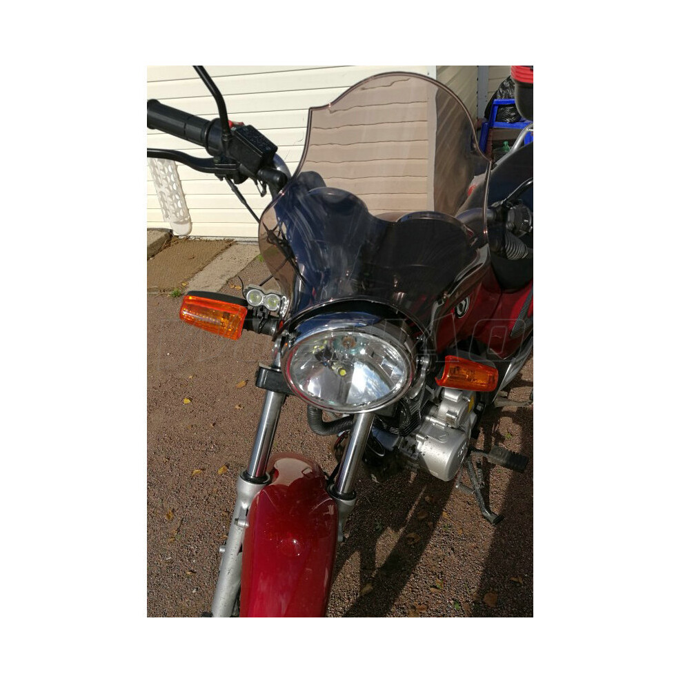 Maxpower (Smoke) Windshield Windscreen Screen For 1989 - 2000 Suzuki Bandit Gsf 250 400