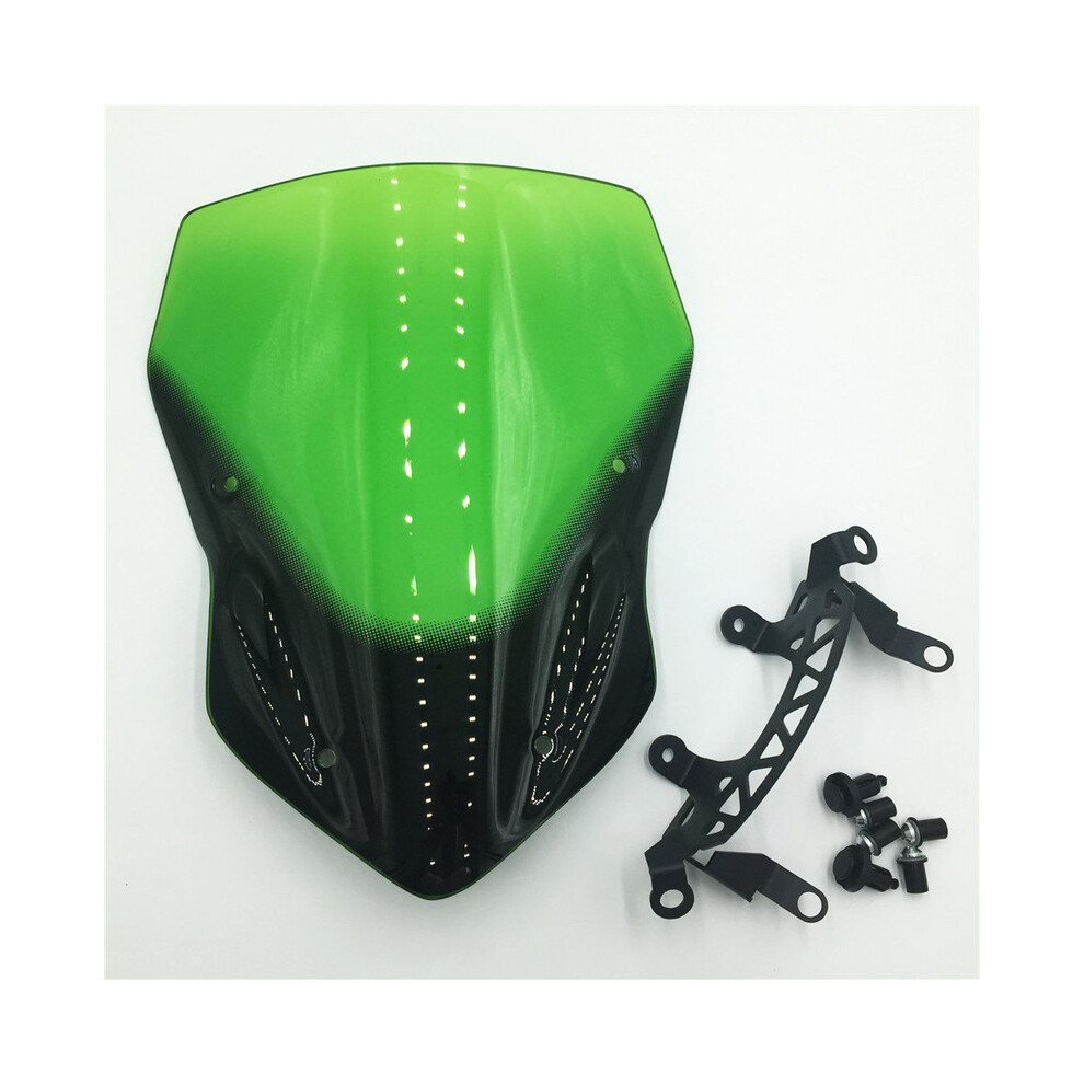 Maxpower (Green) For 2017 Kawasaki Z900 Z 900 2018 2019 Motorcycle Windshield Windscreen Green