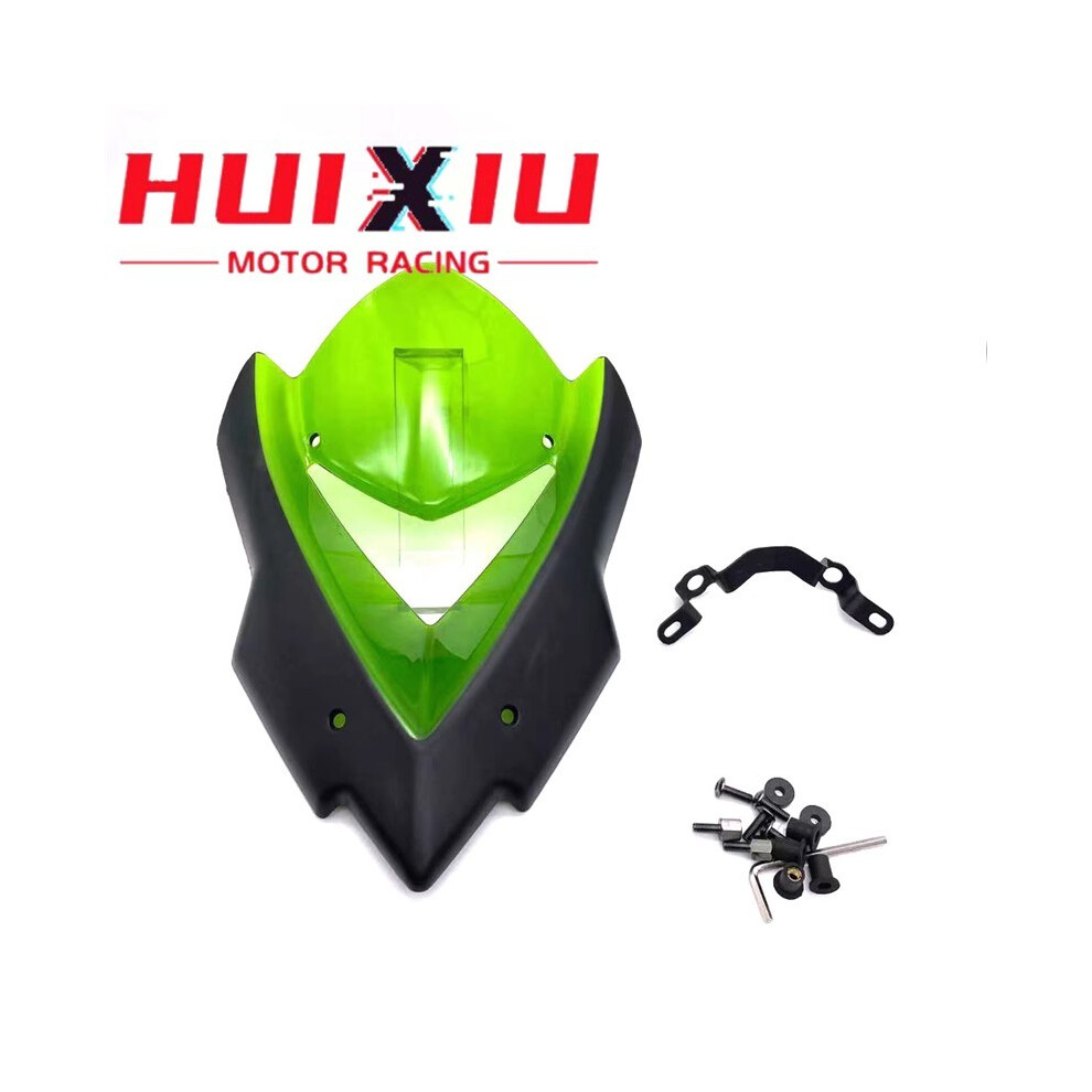 Maxpower (Green) Motorcycle Modification Windshield Visor Windshield Suitable For Kawasaki Green