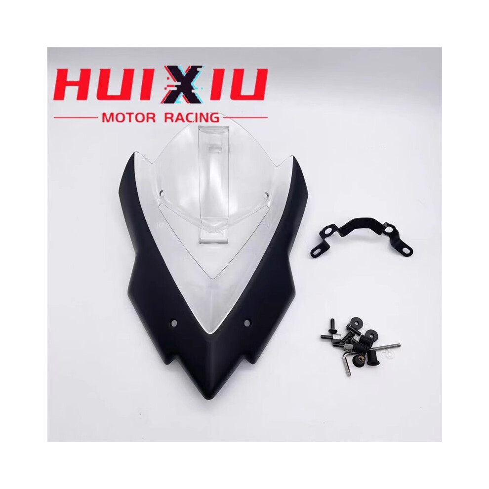 Maxpower (Clear) Motorcycle Modification Windshield Visor Windshield Suitable For Kawasaki