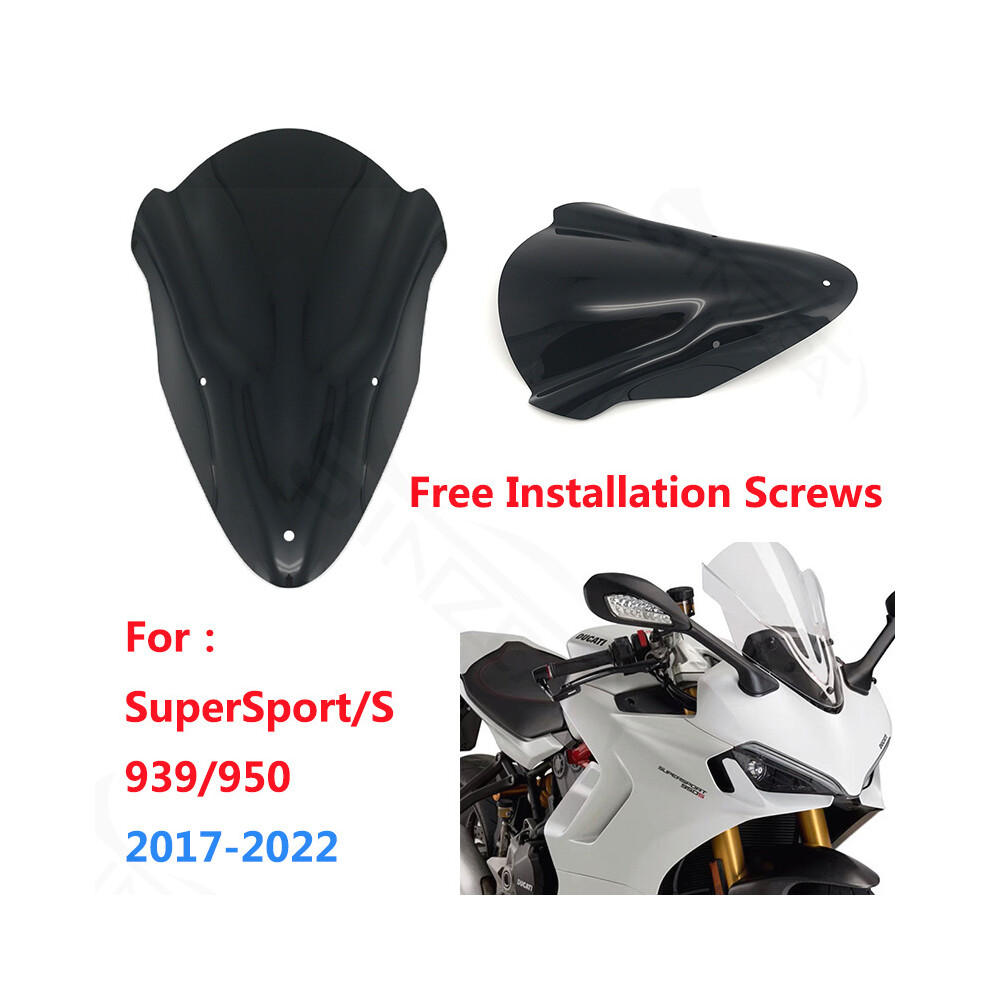 Maxpower (410Mm Gray) For Ducati 939 950 Supersport Supersport 939S 950S Super Sport S Windscreen