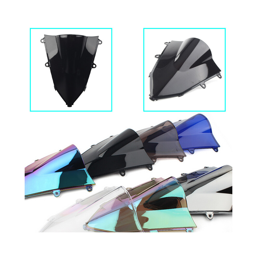 Maxpower (Black) Windshield For Honda Cbr650r Cbr650 Cbr 650 R 650R 2019-2022 Double Bubble