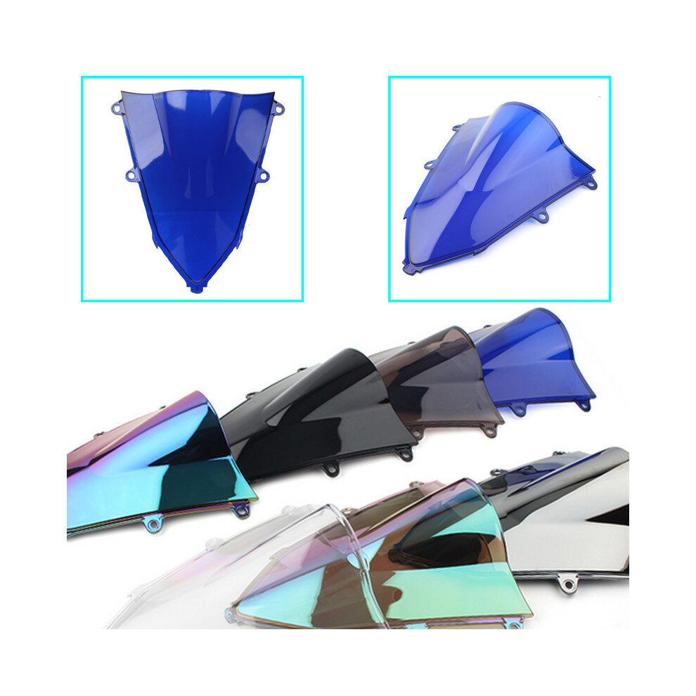Maxpower (Blue) Windshield For Honda Cbr650r Cbr650 Cbr 650 R 650R 2019-2022 Double Bubble