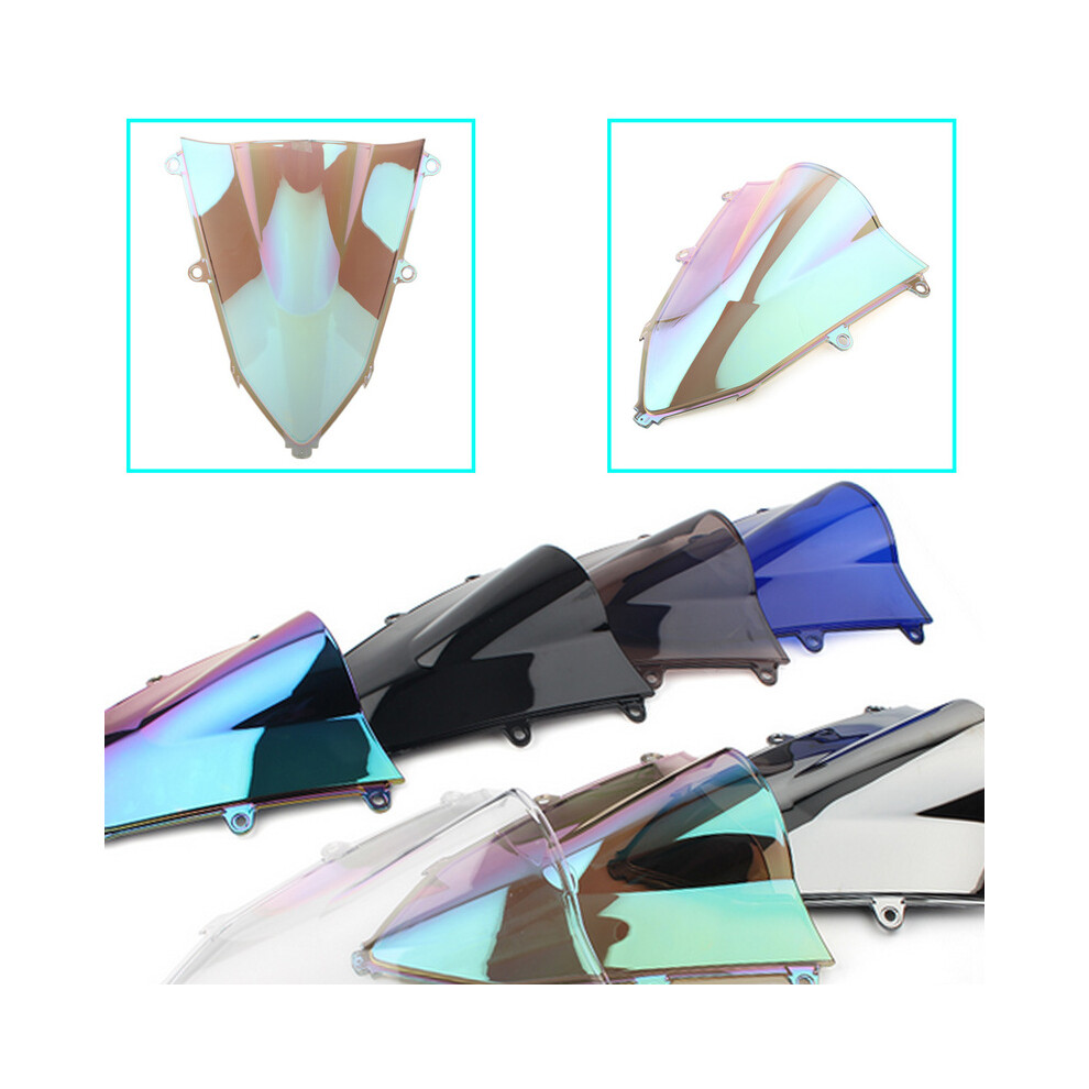 Maxpower (White Iridium) Windshield For Honda Cbr650r Cbr650 Cbr 650 R 650R 2019-2022 Double Bubble