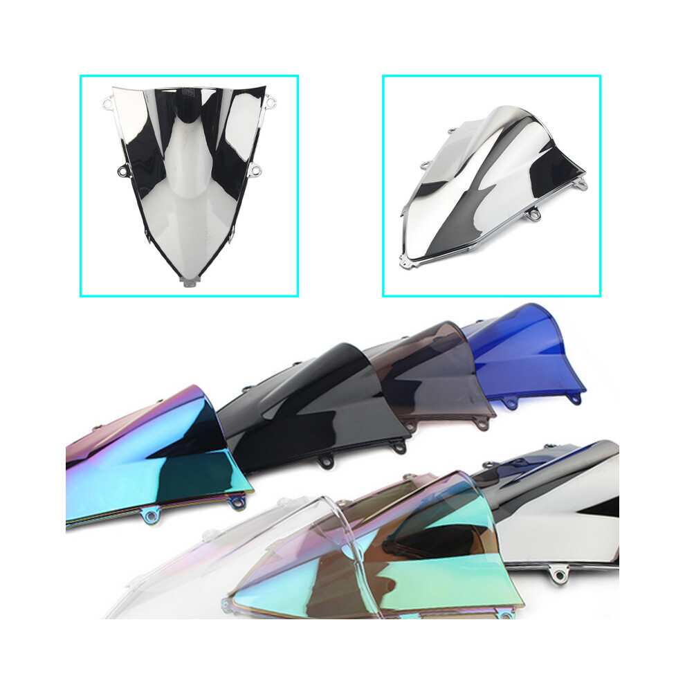 (Silver) Windshield For Honda Cbr650r Cbr650 Cbr 650 R 650R 2019-2022 Double Bubble Silver 8730012226878