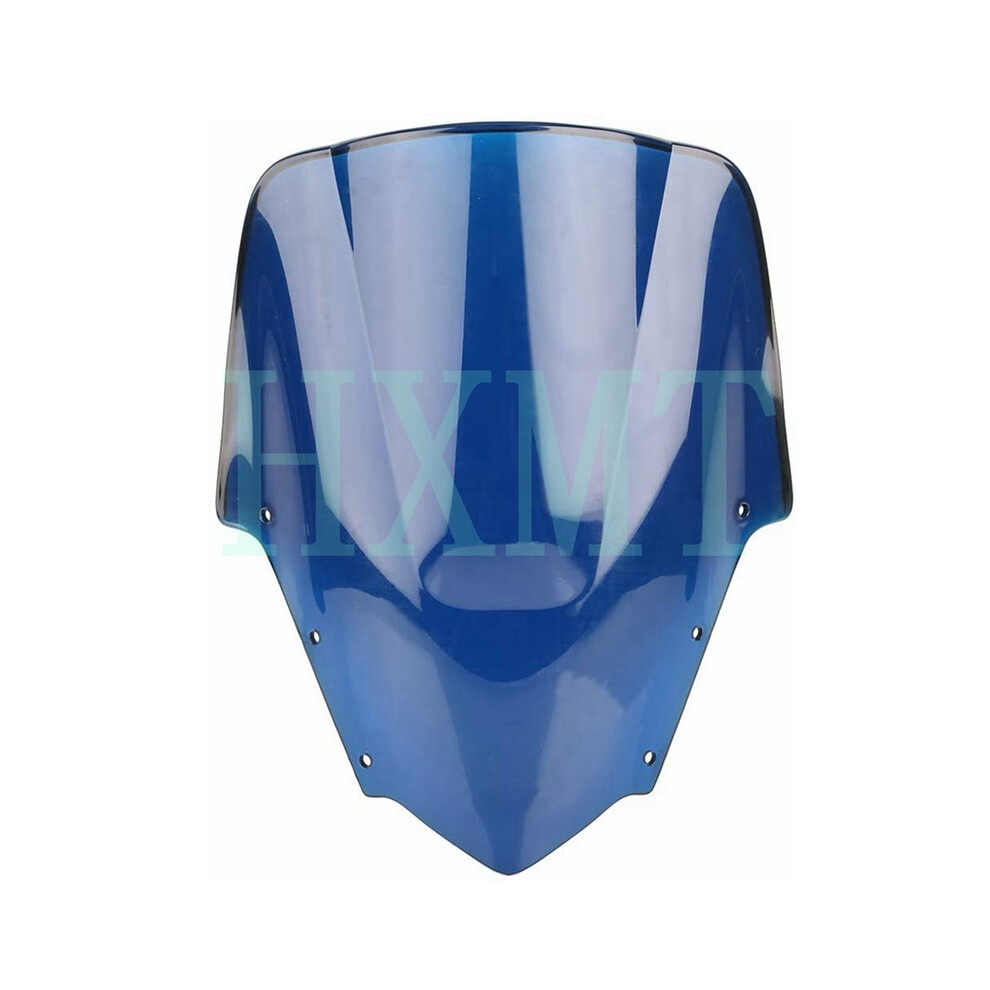 Maxpower (Blue) For Yamaha Fazer Fz1s Fz1000s Fz1 1000 S 2006-2015 Black Motorcycle Windshield