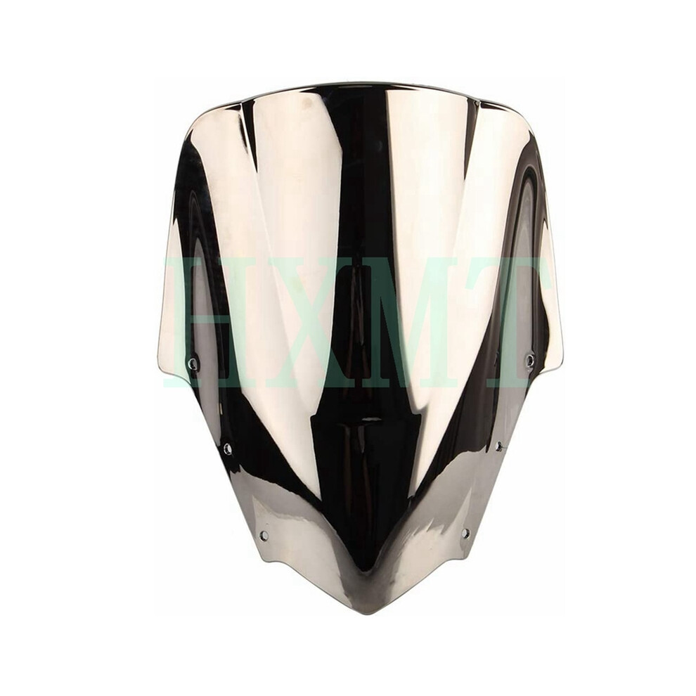 Maxpower (Silver) For Yamaha Fazer Fz1s Fz1000s Fz1 1000 S 2006-2015 Black Motorcycle Windshield
