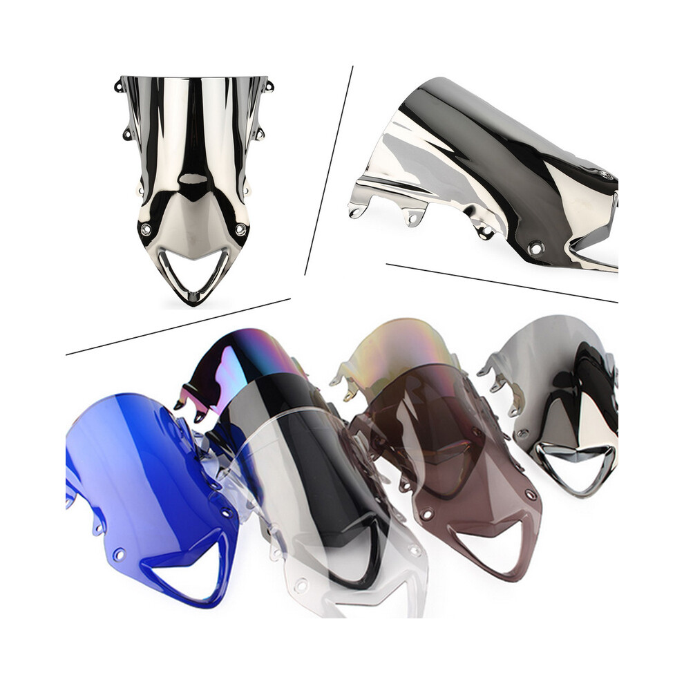 Maxpower (Silver) Windshield For Bmw S1000rr S1000 S 1000 Rr 2009-2014 Double Bubble Windscreen