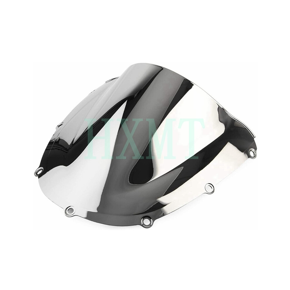 Maxpower (Silver) For Honda Cbr 900 Rr 954 2002 2003 Black Motorcycle Windshield Double