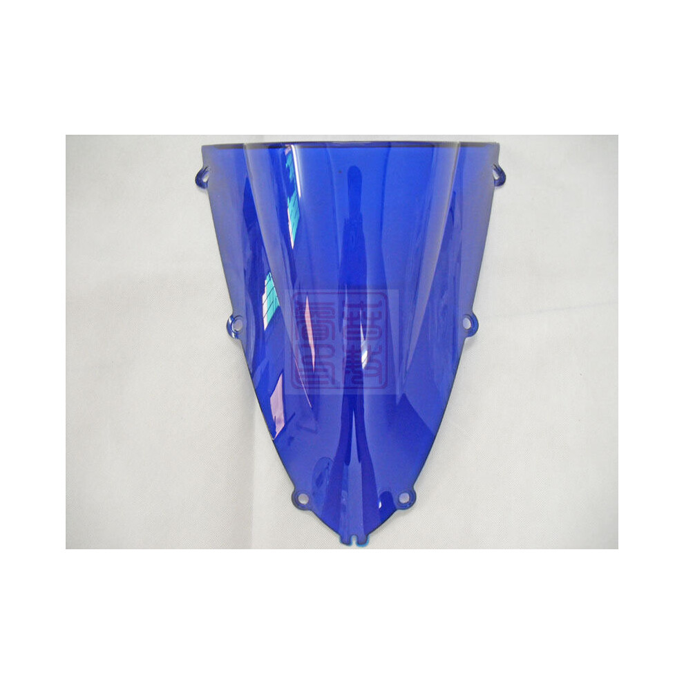 Maxpower (Blue) New High Quality Motorcycle Motorbike Windshield Windscreen Black For