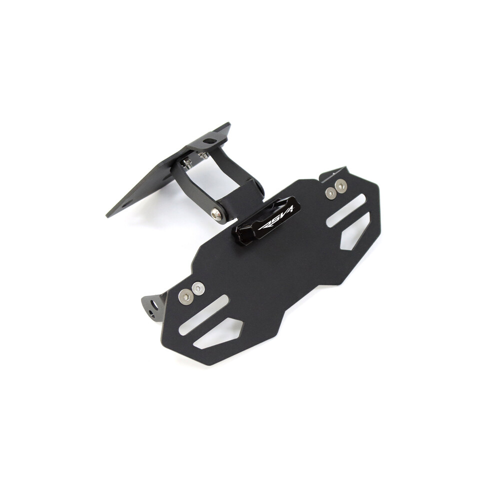 (Rsv4) Motorcycle Tail Mount License Plate Bracket Rear Bracket Accessories For Black 9177711849028