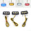 (white) 1pc 12V  LED light Waterproof Motorcycle License Light Motorcycle License 3