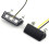 (white) 1pc 12V  LED light Waterproof Motorcycle License Light Motorcycle License 5