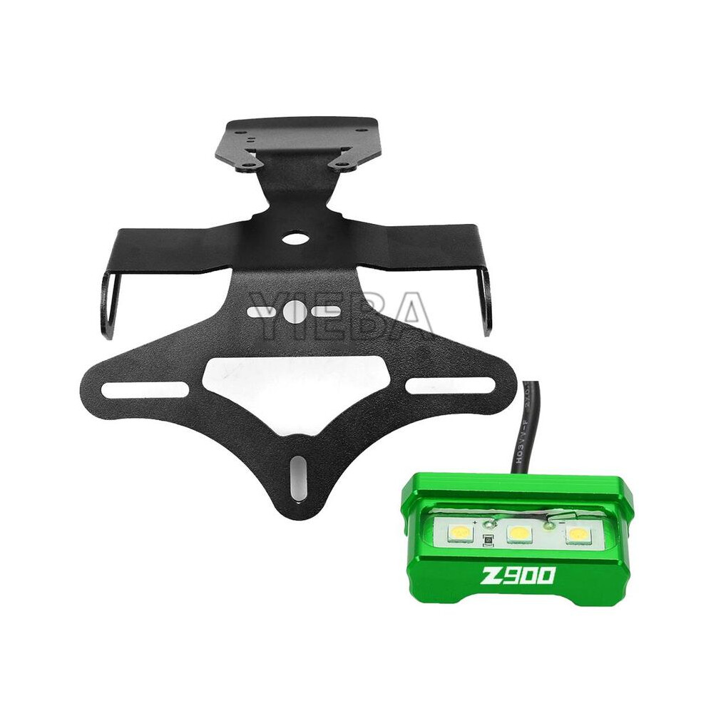 Maxpower (Z900 Logo Green) For Kawasaki Z900 Z 900 Tail Tidy License Plate Holder Fender Eliminator