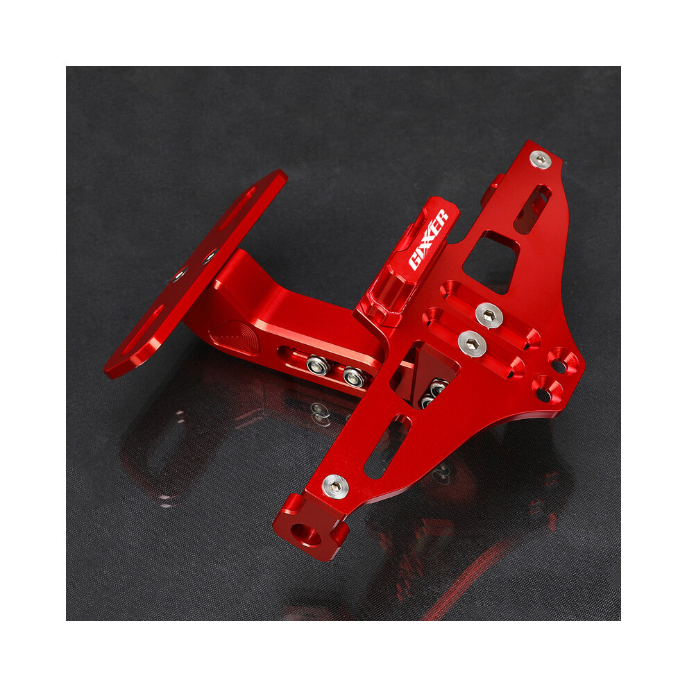 Maxpower (Red) Motorcycle For Suzuki Gixxer 150 155 Gixxer Sf 250 Gixxer F150 Fi Adjustable