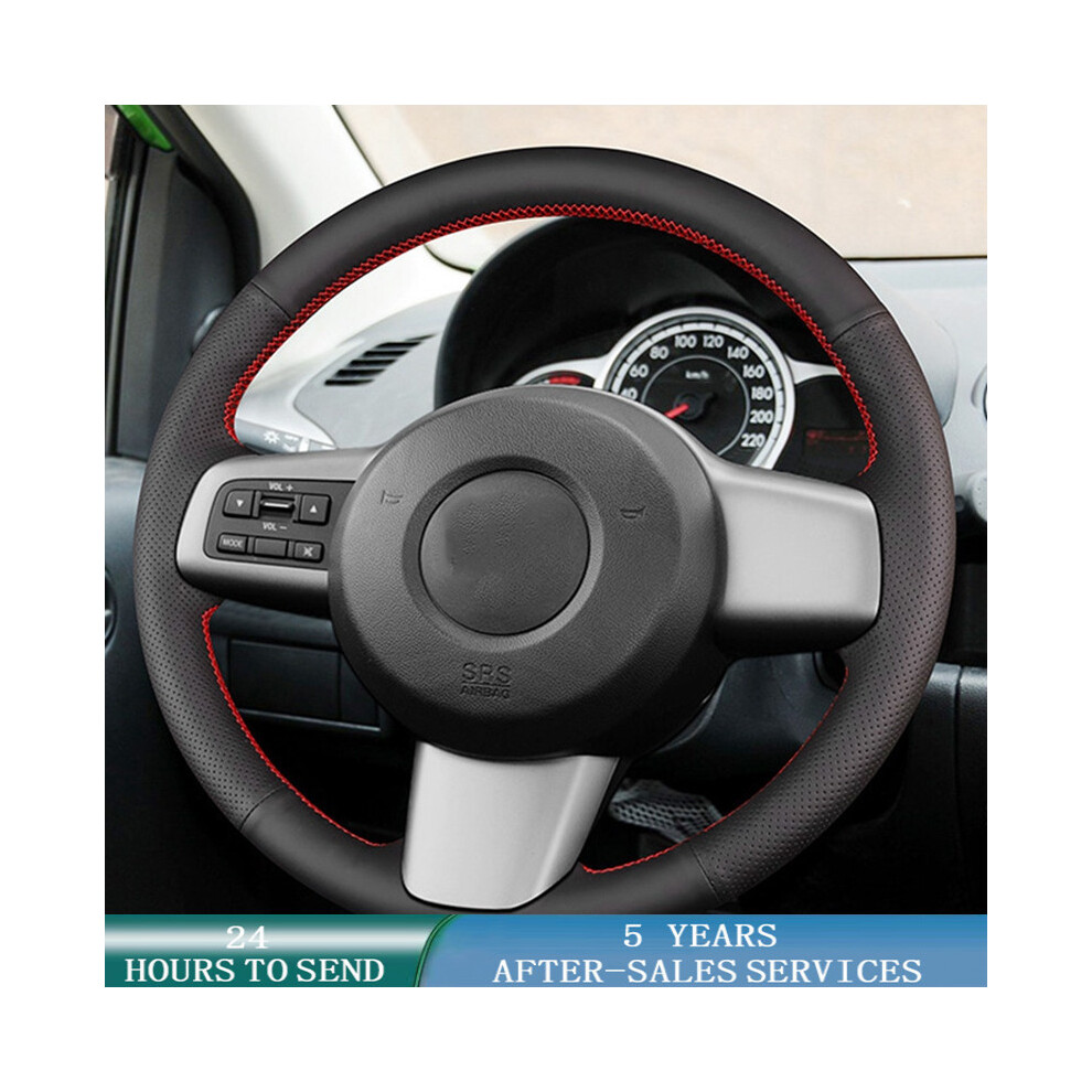 (3 Colors Thread) Car Steering Wheel Cover Non-Slip Original Steering Wheel Braid Car Accessories-image-OPC-PDZNHZG-NEW