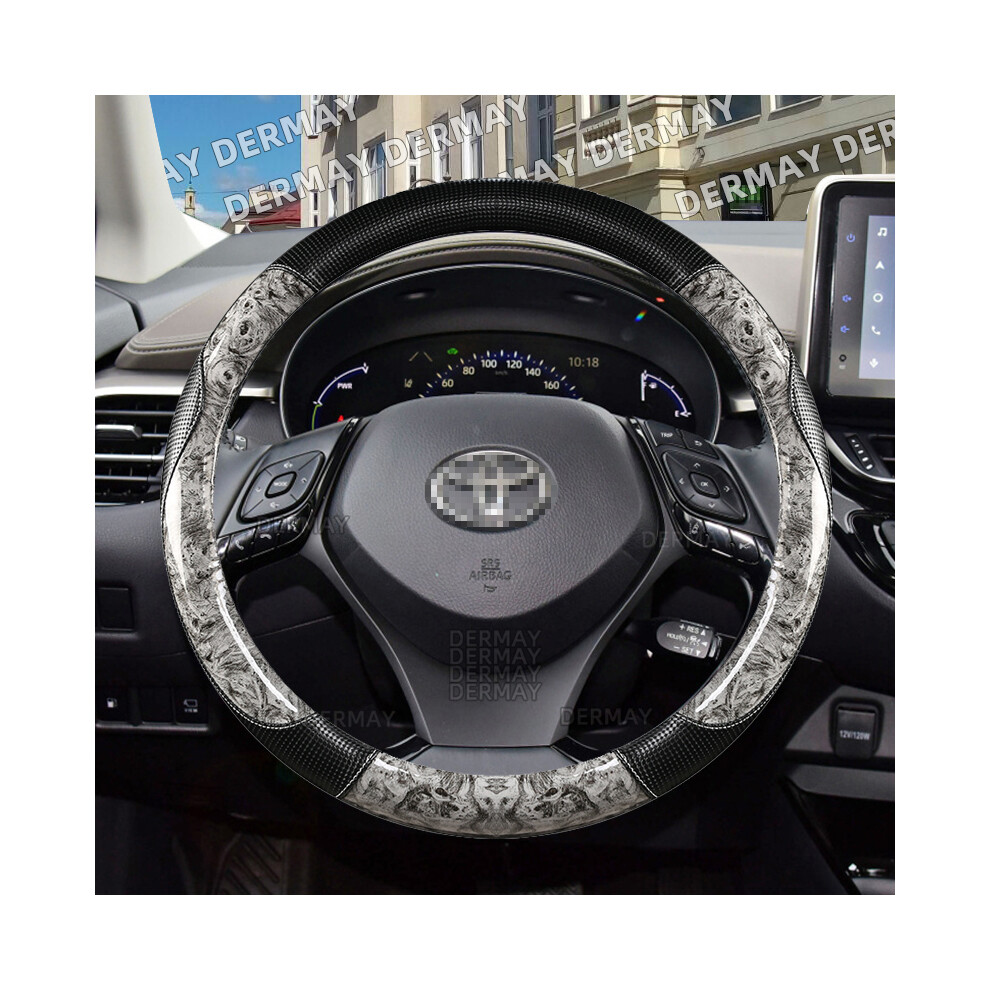 (A-) For Toyota Chr Corolla Yaris Rav4 Celica Verso Avensis Car Steering Wheel Gray 8293669660322