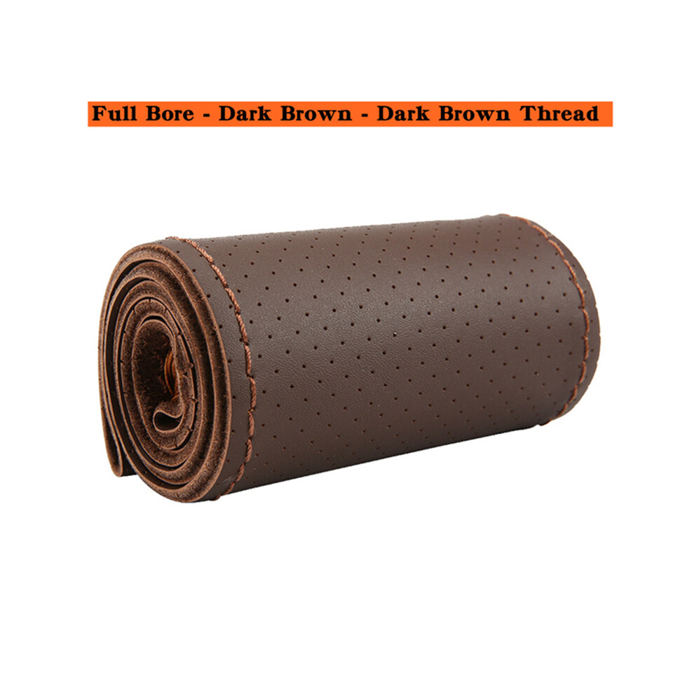 (5) Car Steering Wheel Cover Braid On Steering Wheel With Needles and Thread-image-OPC-PDZNPYB-NEW