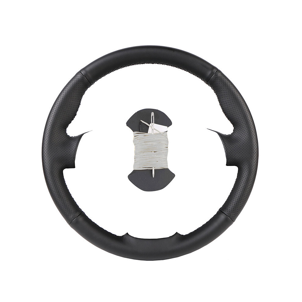 Maxpower (White) Diy Customized Car Steering Wheel Cover For Bmw E83 X3 2003-2010 E53 X5 White