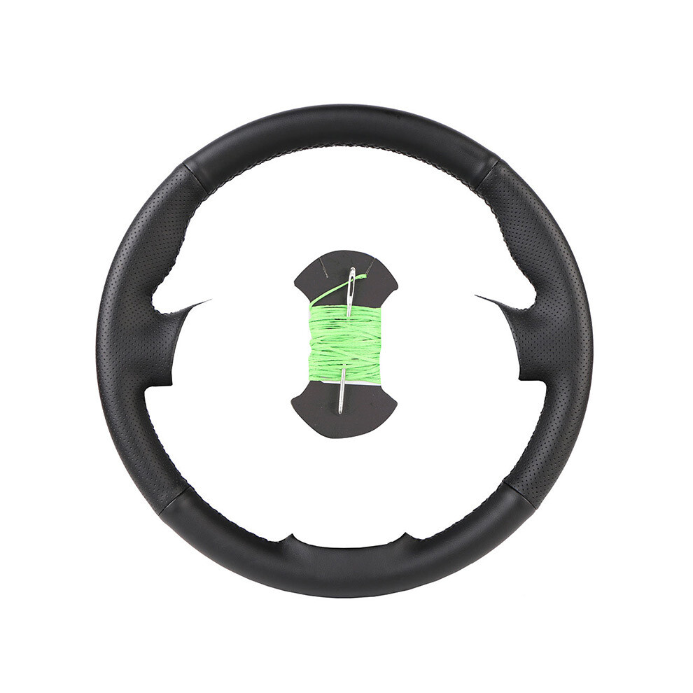 (Green) DIY Customized Car Steering Wheel Cover For Hyundai Santa Fe 2006-2012-image-OPC-PDZNRZV-NEW