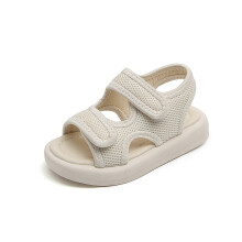 (Beige, UK 8) Baby Boys Girls Kids Children sandal Beach Shoes
