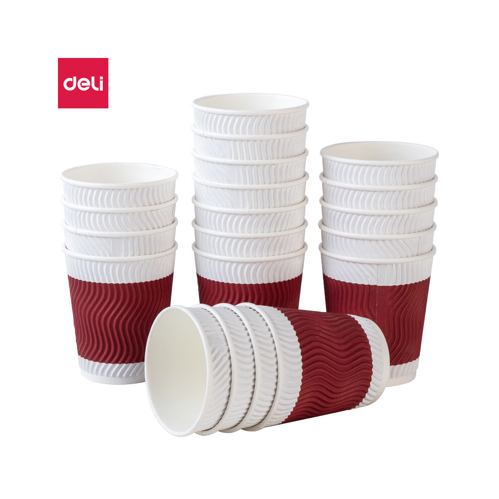 (19206 double-layer anti-scald corrugated cup (280ml) (20 pieces/pack) *Default, 19206 double-layer anti-scald corrugated cup (280ml) (20 pieces/pack)