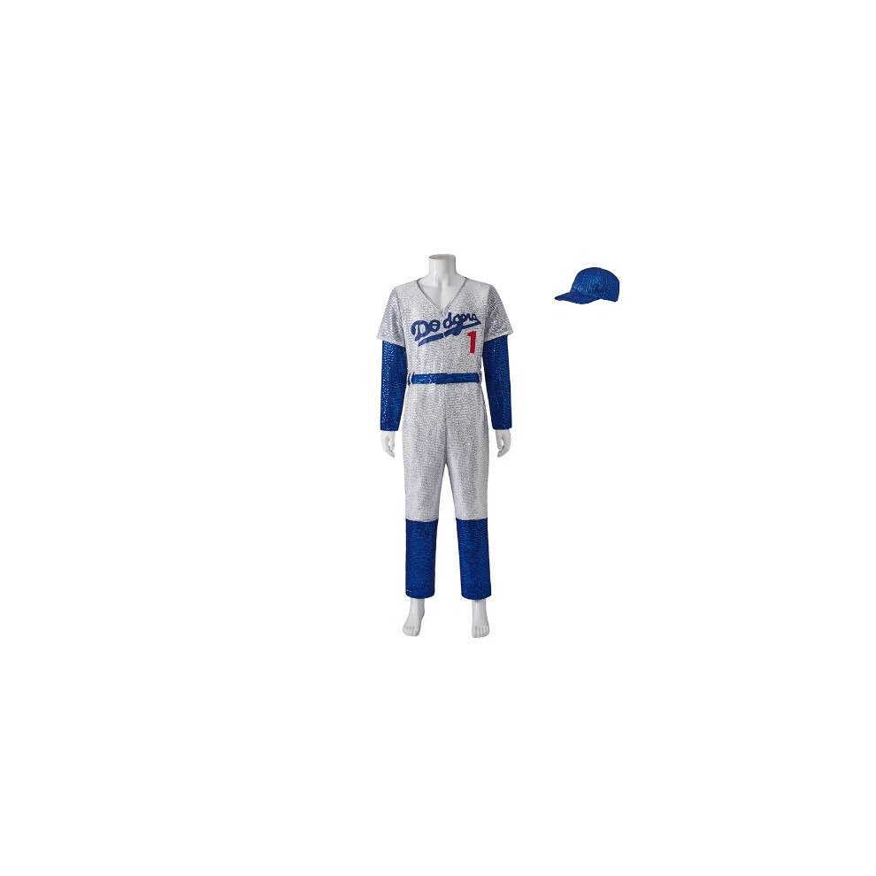 (Xl) Elton John Dodgers Cosplay Costume Not,Specified