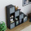 Vida Designs (Black, Grey) Durham 10 Cube Staircase Shelf Drawer + 5 Baskets 9