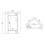 Bathroom Corner Vanity Unit & Sink Floorstanding Cabinet 635mm White 8