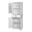Living And Home Modern Tall Glass Door Cabinet 3