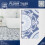EZRA BLUE peel and stick vinyl floor tiles (30.48cm x 30.48cm) 2