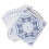EZRA BLUE peel and stick vinyl floor tiles (30.48cm x 30.48cm) 4