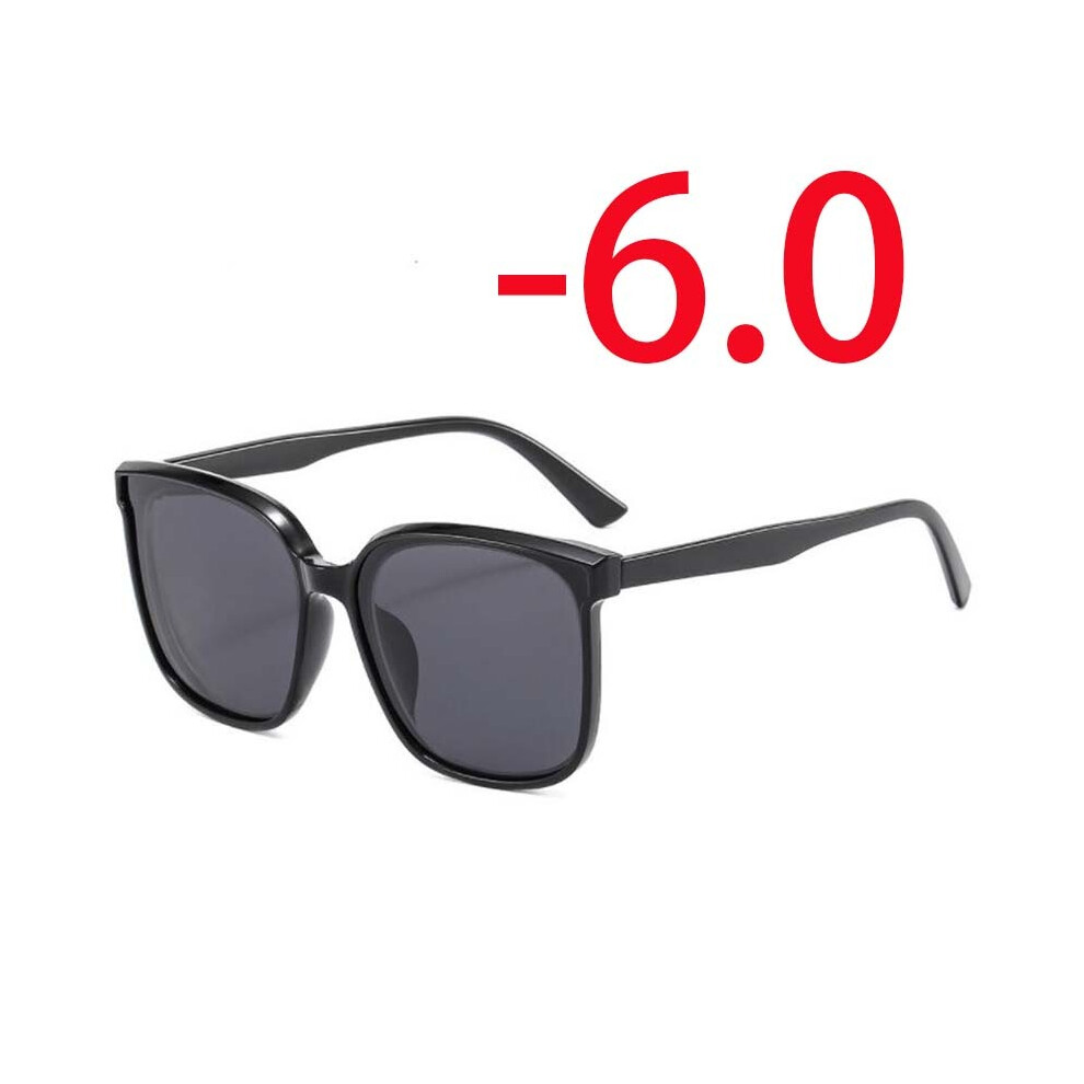 Polarized 6.0 black Prescription 1.0 1.5 2.0 3.0 4.0 5.0 6.0 Finished Myopia Sunglasses Men Women Short sighted Optics Eyewear on OnBuy