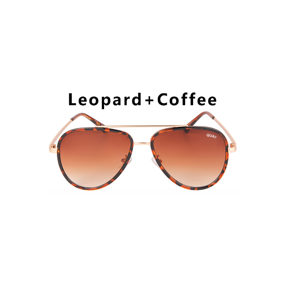 (C4, Without Packing) ALL IN Sunglasses Women Mirror Quay Shades Brand Designer Gradient Pilot Sunglasses Female Travelling Eyewear