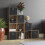 Vida Designs (Dark Wood, Black) Durham 10 Cube Staircase Shelf Drawer + 5 Baskets 3